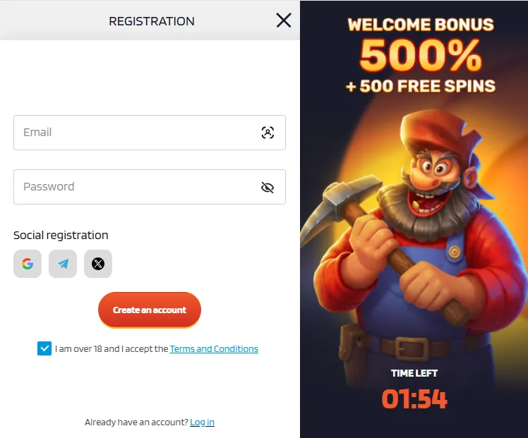 luckymister register